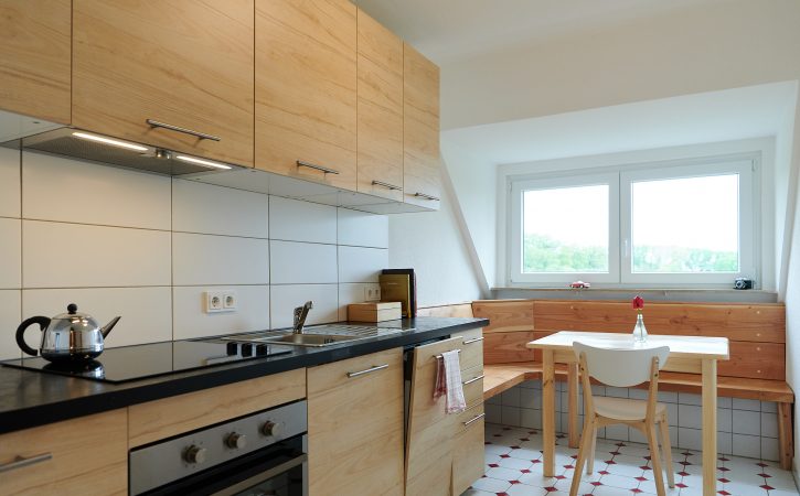 Küche - Ferienwohnung